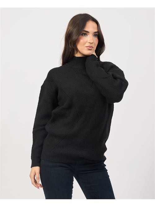 Yes Zee All-Over Texture Turtleneck Sweate YES ZEE | M043-IM000801